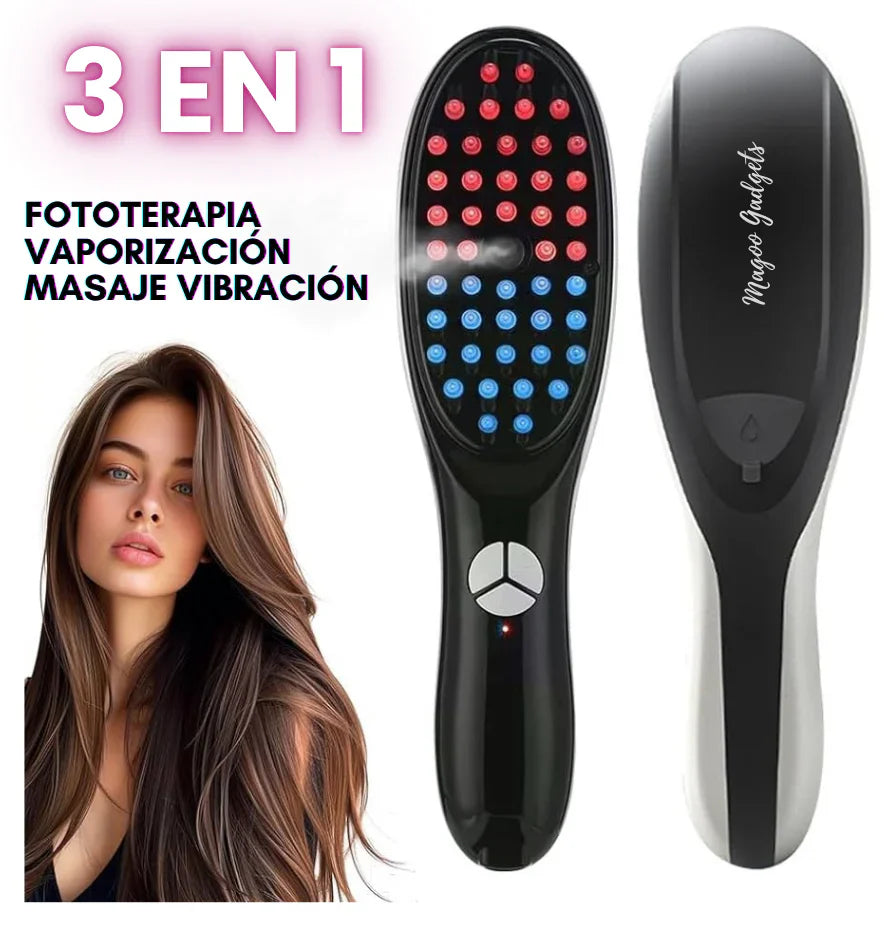 ✨ Peine NanoMasaje – Estimula Raíces y Potencia Crecimiento ✨
