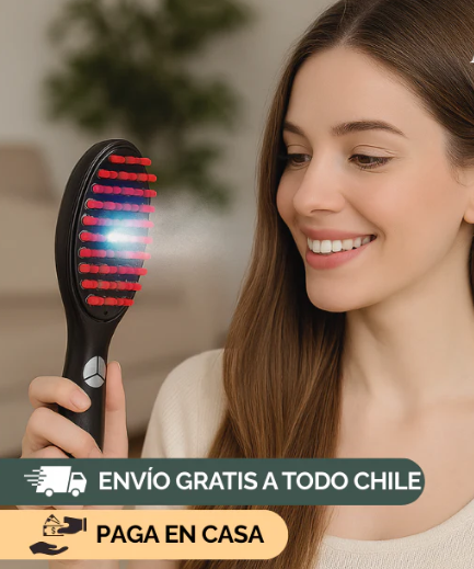 ✨ Peine NanoMasaje – Estimula Raíces y Potencia Crecimiento ✨