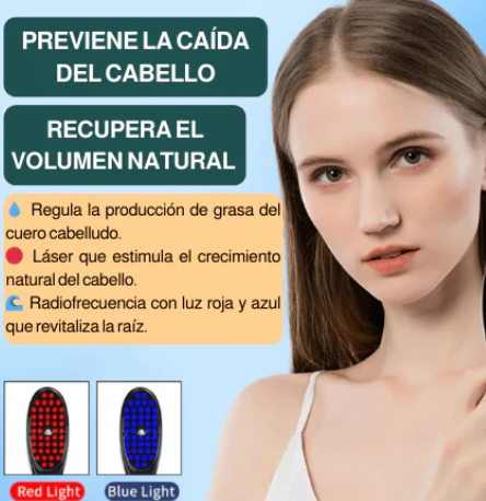 ✨ Peine NanoMasaje – Estimula Raíces y Potencia Crecimiento ✨
